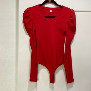 Red Bodysuit